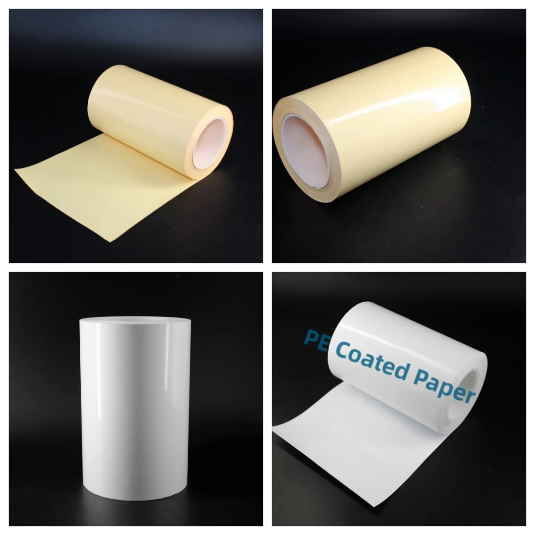 Silicon Oil-Free PE Coated Paper Can Be Used in Electronic Die-Cutting Machinery Construction and Other Industries by Jiangsu Lucky